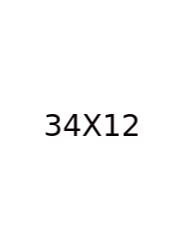 3 4 X 1 2