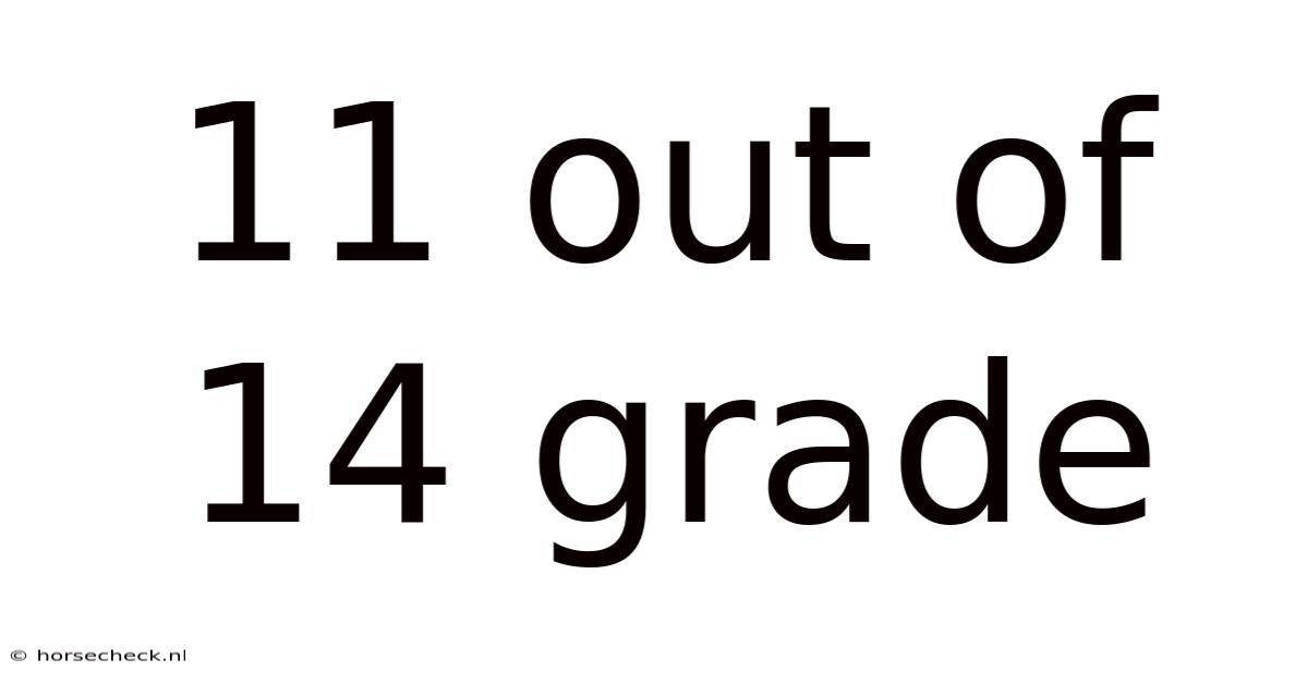11 Out Of 14 Grade
